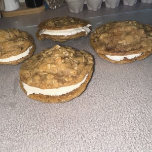 Brown Butter Oatmeal Cream Pie